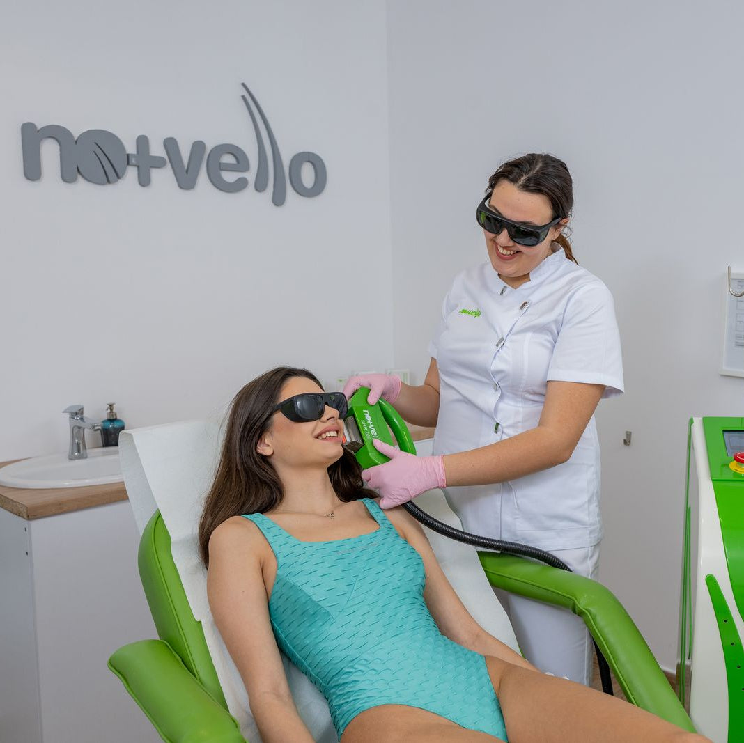 Epilare definitiva full body basic pachet complet laser IPL Nomasvello Mega Mall Bucuresti